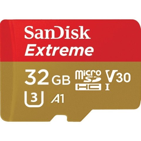 Extreme microSDHC 32GB 100/60 MB/s A1 V30 GoPro SanDisk