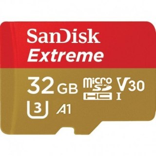 Extreme microSDHC 32GB 100/60 MB/s A1 V30 U3 SanDisk