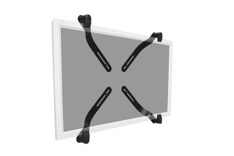 Adapter do LCD bez otworów w standardzie VESA, max. 30", max. obciążenie 8kg Digitus