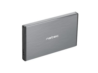 Kieszeń zewnętrzna HDD/SSD Sata Rhino Go 2,5 USB 3.0 szara Natec