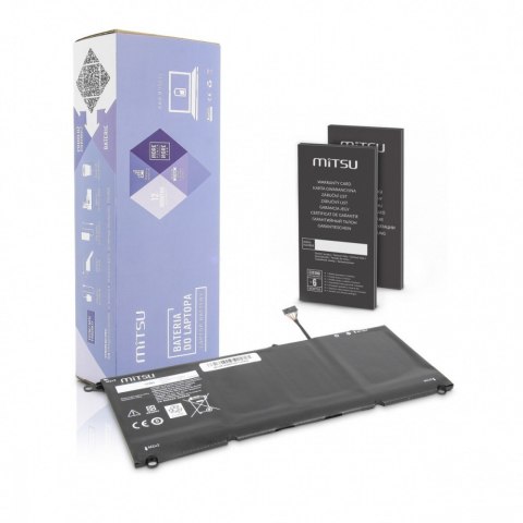 Bateria do Dell XPS 13 9350 7000 mAh (52 Wh) 7.4 - 7.6 Volt Mitsu