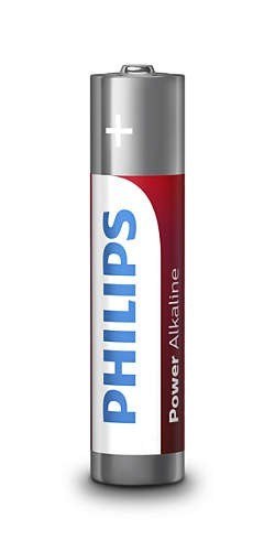 Baterie Power Alkaline AAA 4 szt. blister Philips