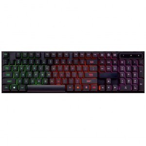 Zestaw USB: Klawiatura podświetlana + mysz podświetlana AK-50 ART