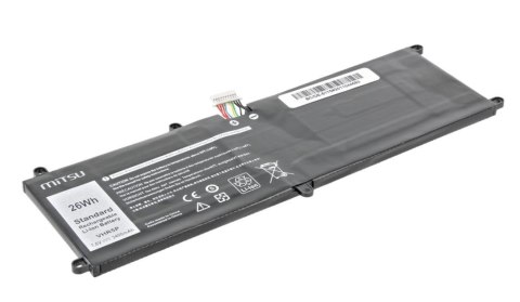 Bateria do Dell Latitude 5175, 3400 mAh (26 Wh) 7.6 Volt Mitsu
