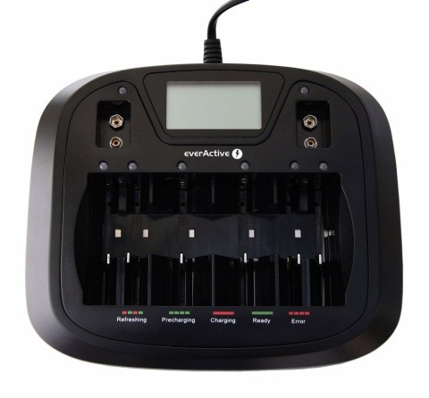 Ładowarka procesorowa NC-900U Uniwersalna, ładująca nietypowe konfiguracje akumulatorów EverActive