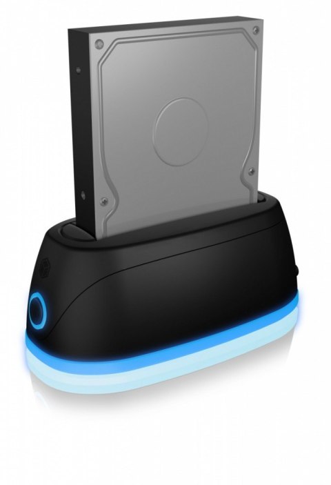 Stacja dokująca IB-1124L-C31 1xSATA III SSD/HDD, USB 3.0TYPE-C/TYPE-A IcyBox