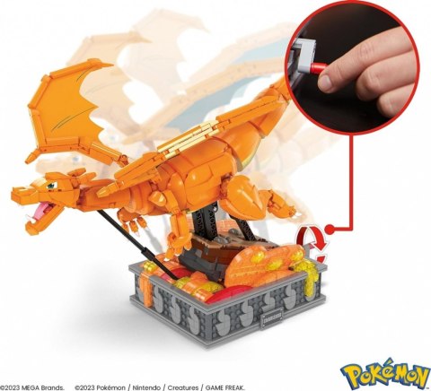 Klocki Mega Pokemon Mechaniczny Charizard Mega Bloks