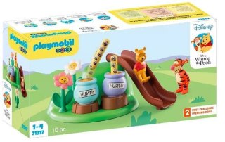 Zestaw z figurkami 1.2.3 Disney 71317 Pszczeli ogród Kubusia Puchatka i Tygrysa Playmobil