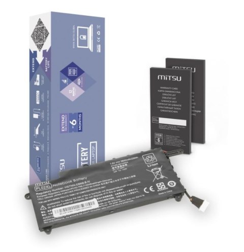 Bateria do HP Pavilion X360 11-N 3800 mAh (29 Wh) 7.4 - 7.6 Volt Mitsu
