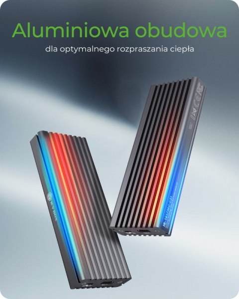 IB-1817MC-C31 TypeC USB 3.1 (Gen 2) na PCI NVMe & SATA M.2 2230/2242/2260/2280 SSD IcyBox