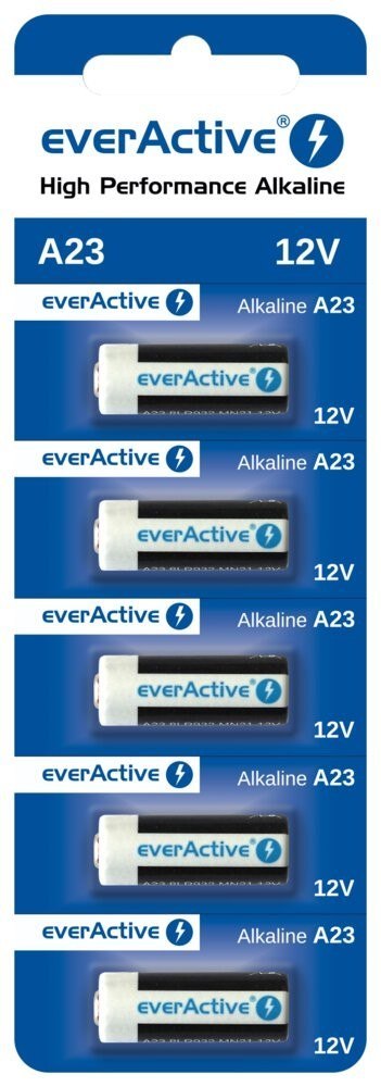 Baterie alkaliczne 23A 12V blister 5 szt. EverActive