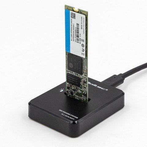 Stacja dokująca dysków SSD M.2 SATA | NGFF | USB 3.1 Qoltec