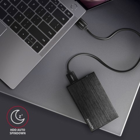 EE25-XA6 Obudowa zewnętrzna aluminiowa, USB 3.2 GEN 1 SATA 6G 2,5" AXAGON