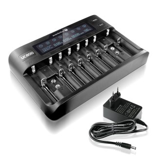 Ładowarka akumulatorowa UC-800 do akumulatorków Li-ion oraz NI- MH EverActive