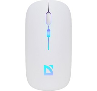 Mysz bezprzewodowa silent click TOUCH MM-997 akumulator 800/1200/1600 DPI biała Defender