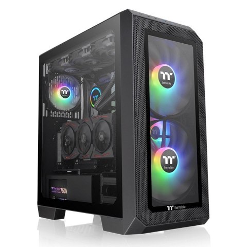 Obudowa - View 300 MX ARGB*3 Tempered Glass - Czarna Thermaltake