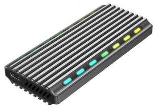 Obudowa dysku M.2 NVME Aluminiowa LED USB 3.1 Gembird