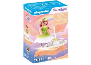 Princess Magic 71364 Niebiański tęczowy bączek z księżniczką Playmobil