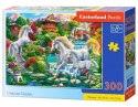 Puzzle 300 elementów Unicorn Garden Jednorożec Castor