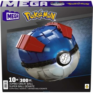 Zestaw konstrukcyjny Mega Construx Duży Great ball Pokemon Mega Bloks