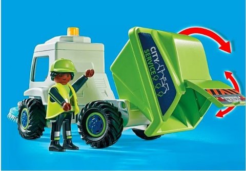 Zestaw z figurkami City Action 71432 Zamiatarka Playmobil