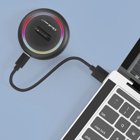 Stacja dokująca dysków SSD M.2 | NVMe | SATA | USB-C | 2TB Qoltec