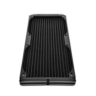 Chłodzenie wodne - Pacific R360S slim radiator (360mm, 4x G 1/4") - Black Thermaltake