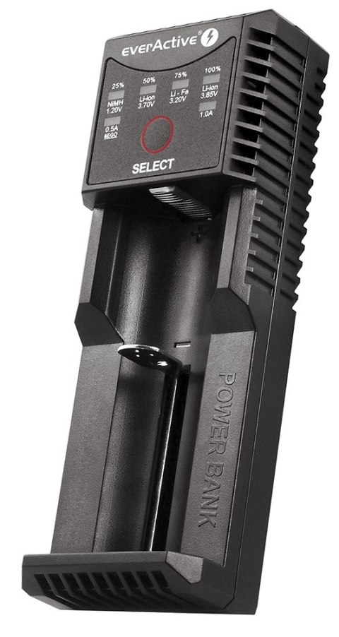 Ładowarka akumulatorowa power bank UC-100C do akumulatorów Li-ion oraz Ni-MH EverActive