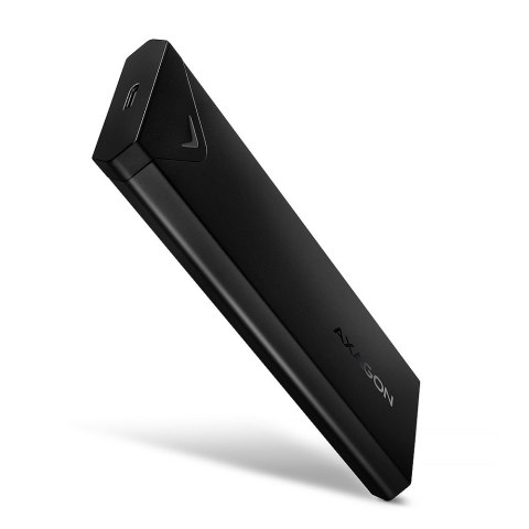 EEM2-UB2 Obudowa zewnętrzna aluminiowa, USB-C 3.2 Gen 2 - M.2 NVMe SSD, długość 42 do 80 mm Czarna AXAGON