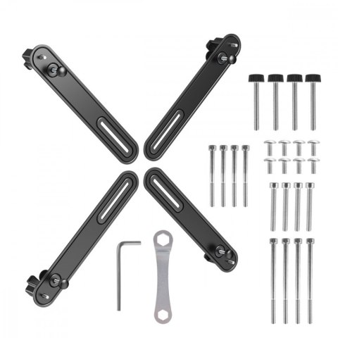 Adapter do ekranów bez otworów VESA MC-990 max 10kg, 17-32 cale Czarny Maclean