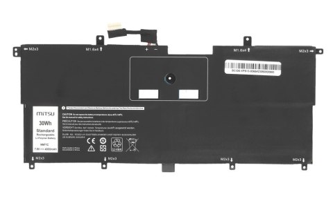 Bateria HMPFH NNF1C do Dell XPS 13 9365 4000 mAh (30 Wh) 7.6V (7.4V) Mitsu