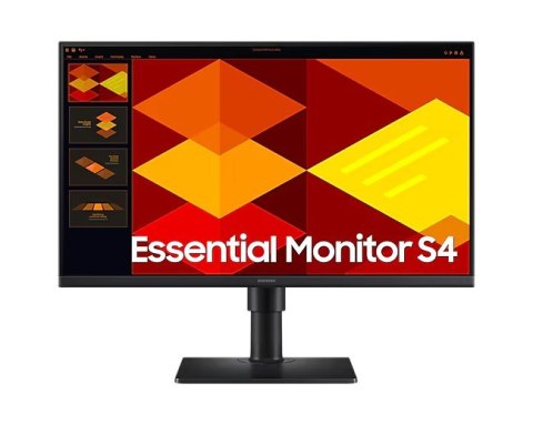 Monitor 24 cale S40GD IPS 1920x1080 FHD 16:9 2xHDMI 1xDP 2xUSB-A 2.0 1xUSB-B 5ms 100Hz HAS+PIV płaski 3YOn-Site (LS24D400GAUXEN) Samsung