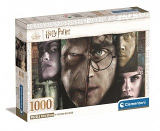 Puzzle 1000 elementów Compact Harry Potter Clementoni