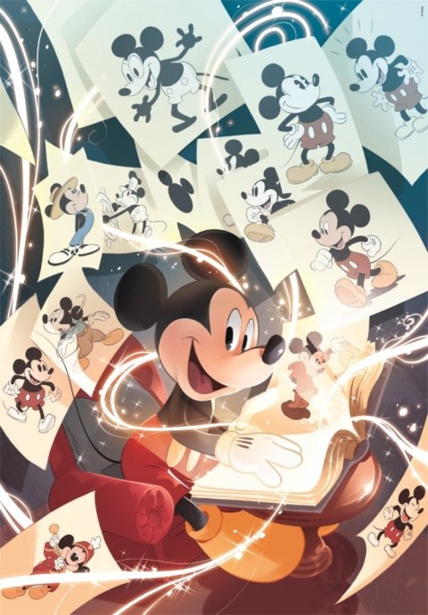 Puzzle 1000 elementów Compact Mickey Mouse Celebration Clementoni