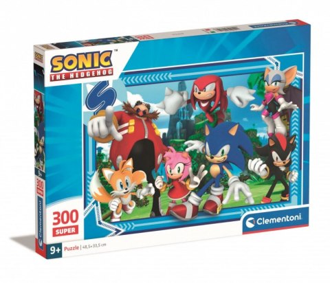 Puzzle 300 elementów Sonic