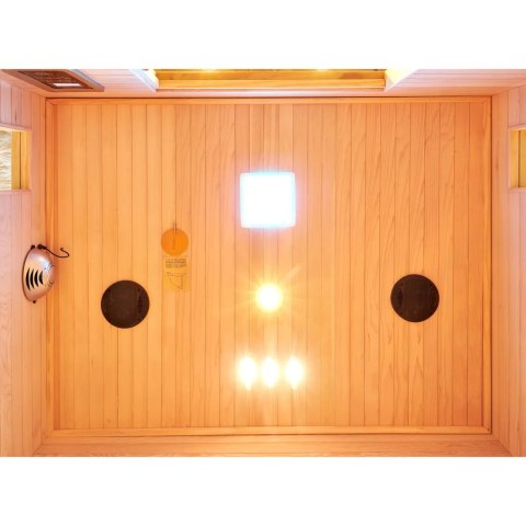 Sauna dwuosobowa infrared 5 promienników pełne spektrum 15-65 C 2100 W UNIPRODO