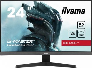 Monitor 24 cale GC2480HSU-B1,VA,180HZ,1500R,USBx2,0,5ms,300cd IIYAMA