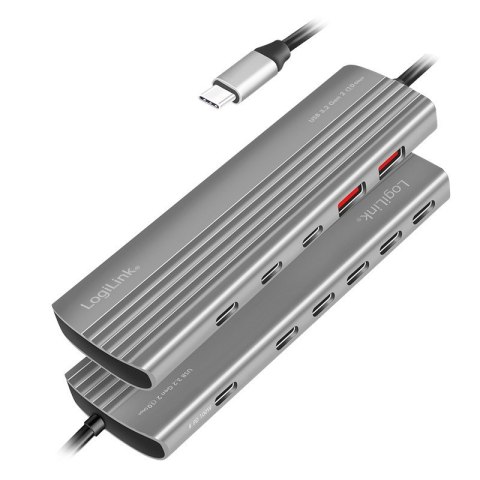 Hub USB3.2 2xUSB-A, 8x USB-C, PD, 100W LogiLink