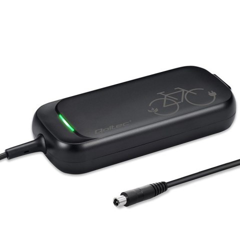 Ładowarka do roweru skutera elektrycznego XIAOMI 36V | 42V | 2A |8.0*.8.0mm+pin | wodoodporna + kabel zasilający Qoltec