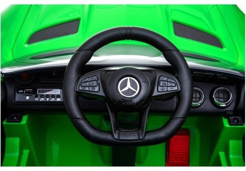 Auto na Akumulator Mercedes GTR Zielony LEAN CARS