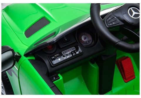 Auto na Akumulator Mercedes GTR Zielony LEAN CARS