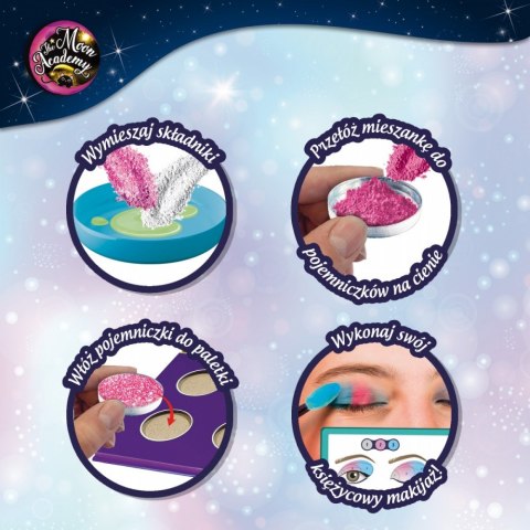 Zestaw Moon Academy - Księżycowe cienie do powiek Lisciani