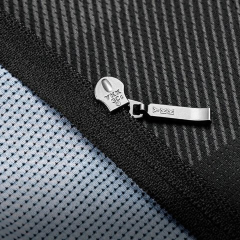 Koszulka kolarska rowerowa z długim rękawem wiosna/lato XXL - czarna ROCKBROS