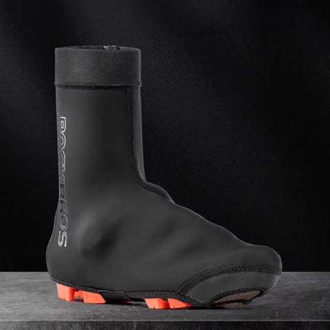 Ochraniacze osłony na buty kolarskie rozmiar XL 45-46 - czarne ROCKBROS