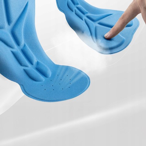 Spodnie rowerowe kolarskie długie oddychające z wkładką XXXL - czarne ROCKBROS