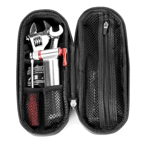 Torba rowerowa na narzędzia mocowana w uchwycie na bidon 0.65l - czarna ROCKBROS