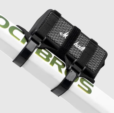 Uchwyt rowerowy z rzepami do mocowania na ramie kierownicy na głośnik bidon itp. - czarny ROCKBROS