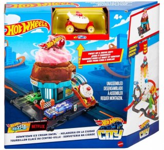 City Zestaw Lodziarnia Hot Wheels