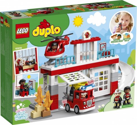 Klocki DUPLO 10970 Remiza strażacka i helikopter LEGO