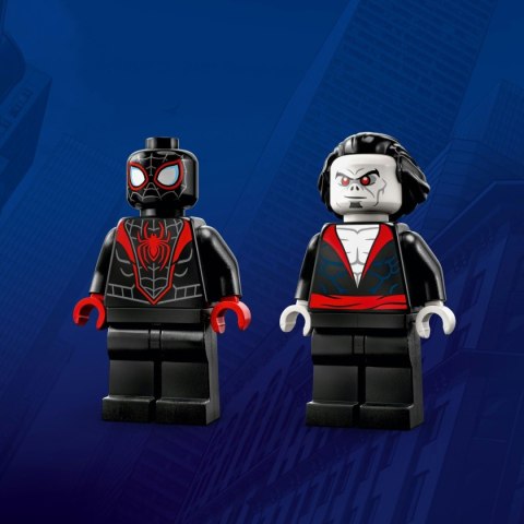 Klocki Super Heroes 76244 Miles Morales kontra Morbius LEGO